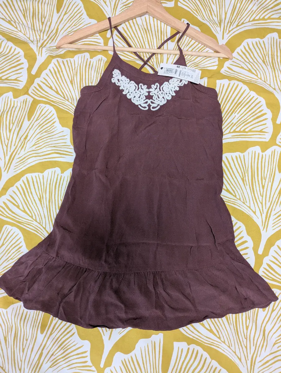 Girls M&S summer dress Boho style size 8-9 lightweight