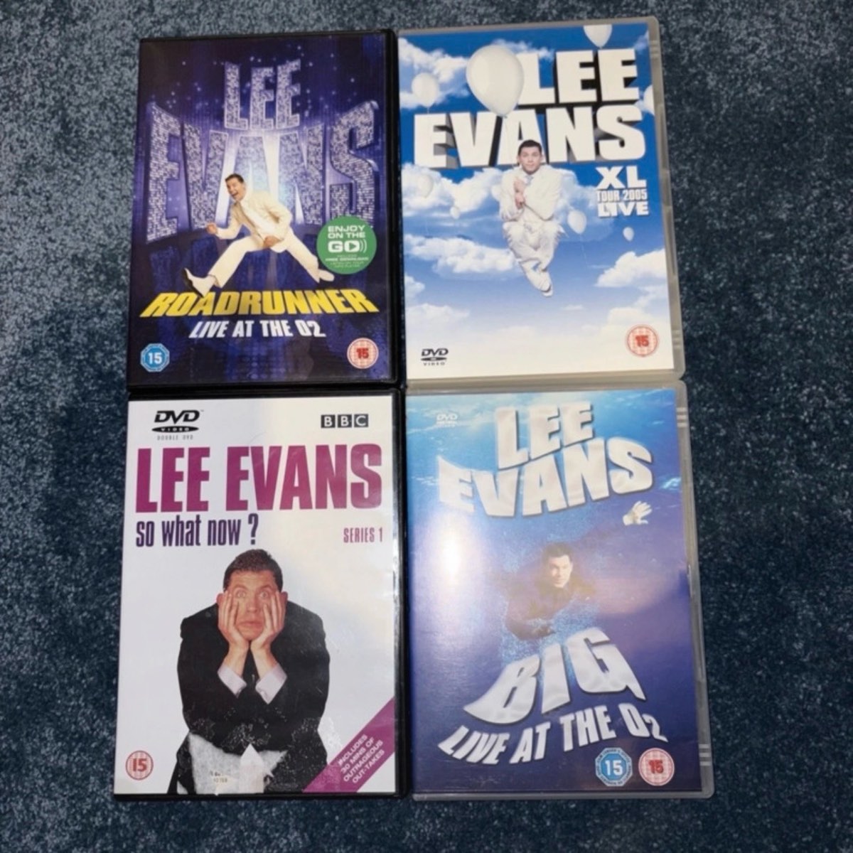 Lee Evans Live DVD Bundle