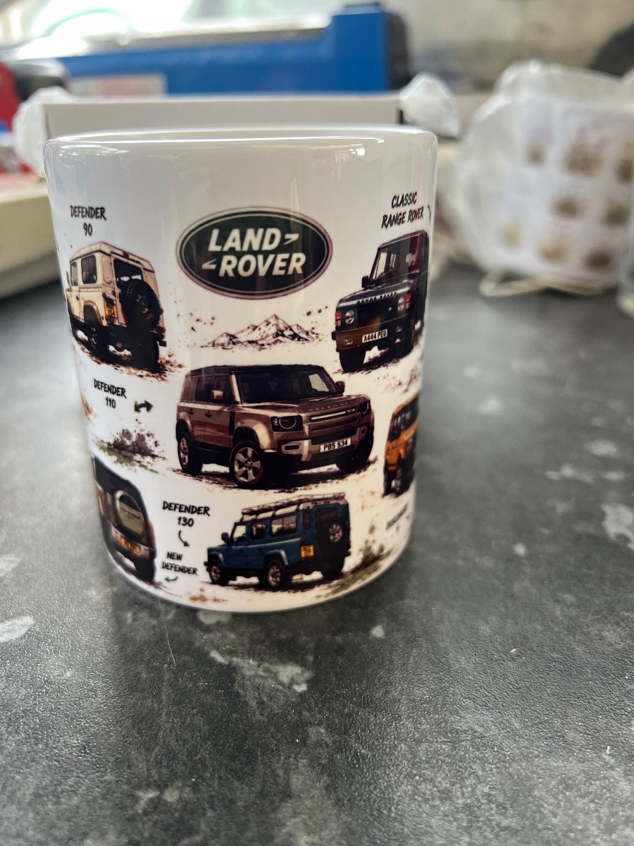 Landrover Themed 11oz Ceramic Mug