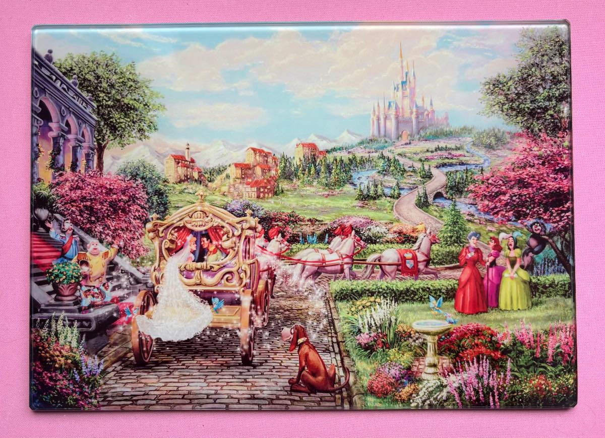 Disney Inspired chopping board - Happily Ever After – Cinderella