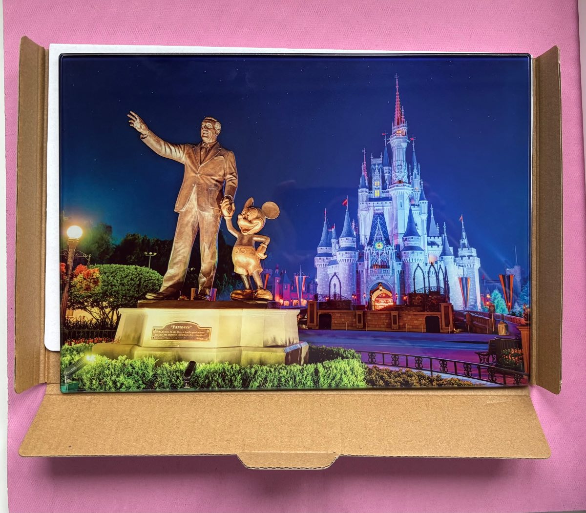 Disney Inspired chopping board - Walt & Mickey