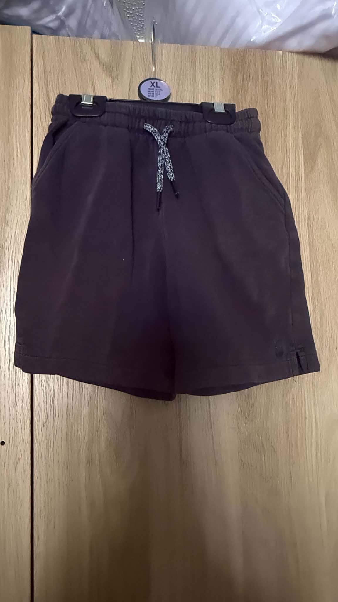 Comfy Dark Purple / Burgundy Sweatshirt Shorts