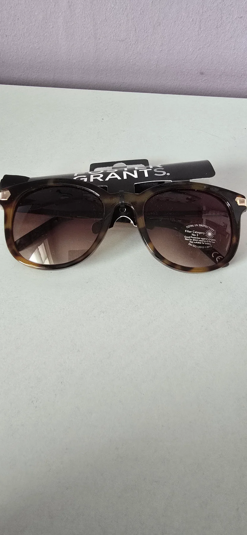 Brand New Foster Grant Tortoiseshell Sunglasses - MaxBlock UV400