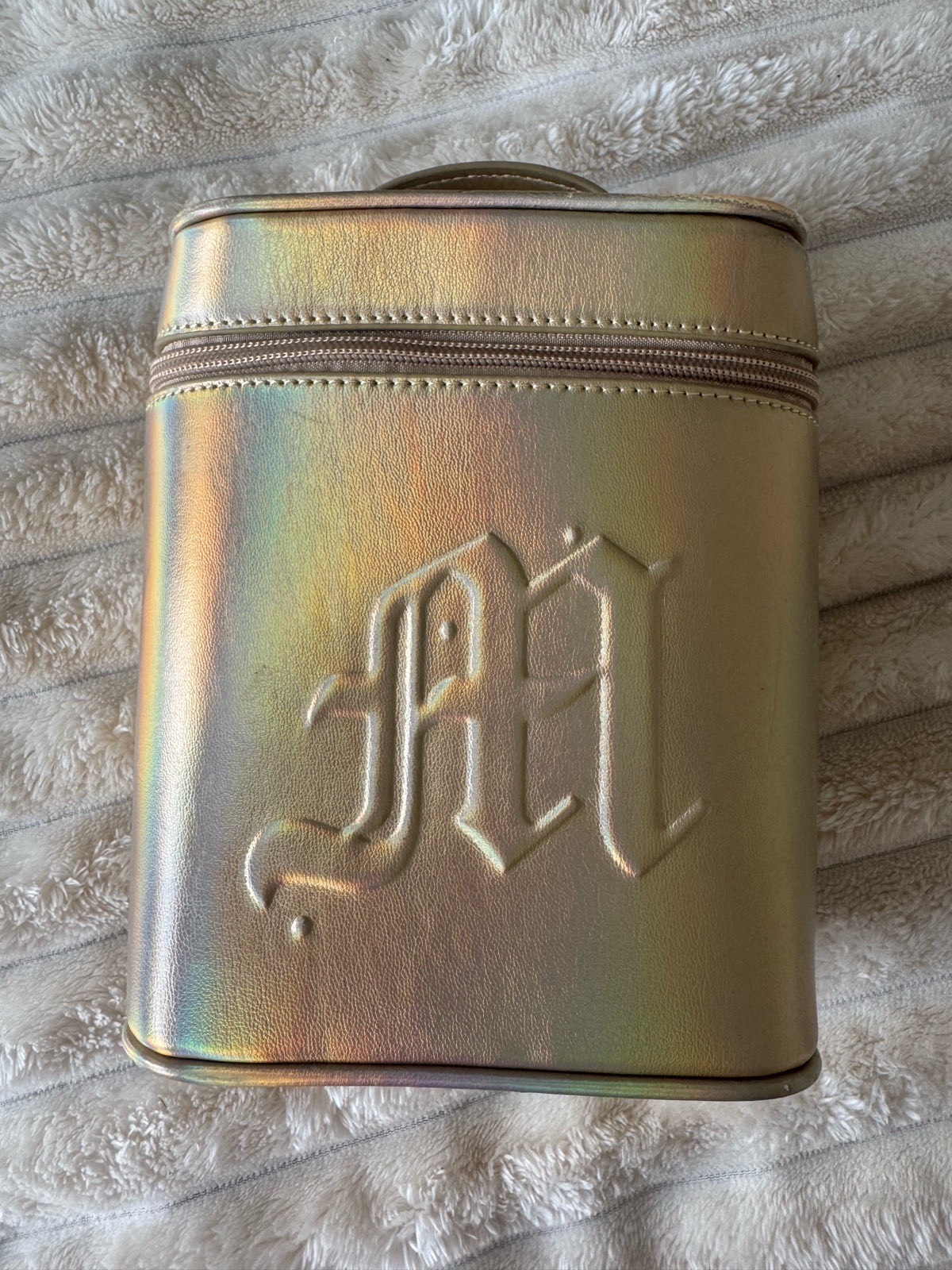 Madebymitchell Gold makeup vanity