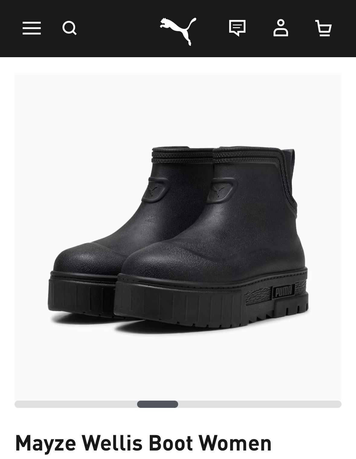 Puma Boots size 5