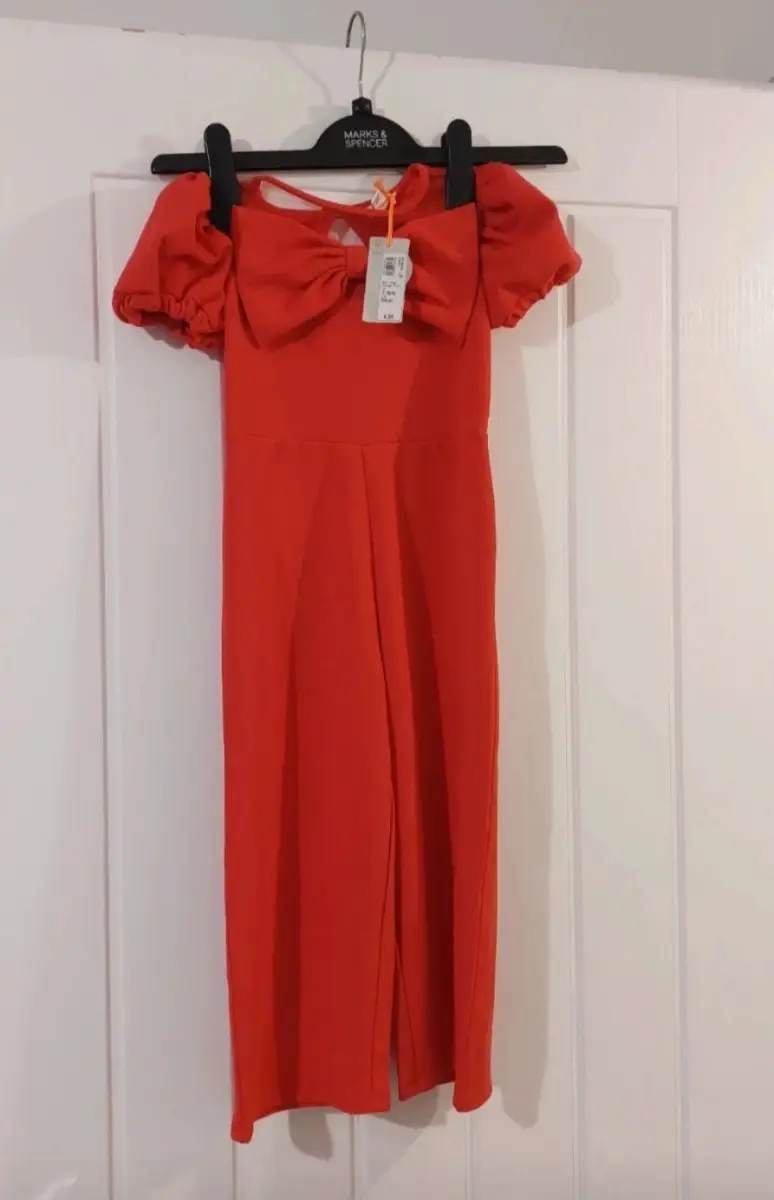River Island girls size 2-3 years Pink jumpsuit. Brand new with tag