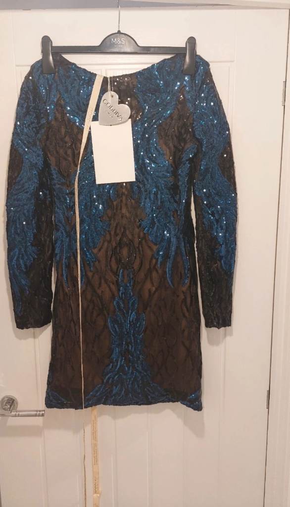 Goddiva women size 12 mini dress. Brand new with tag