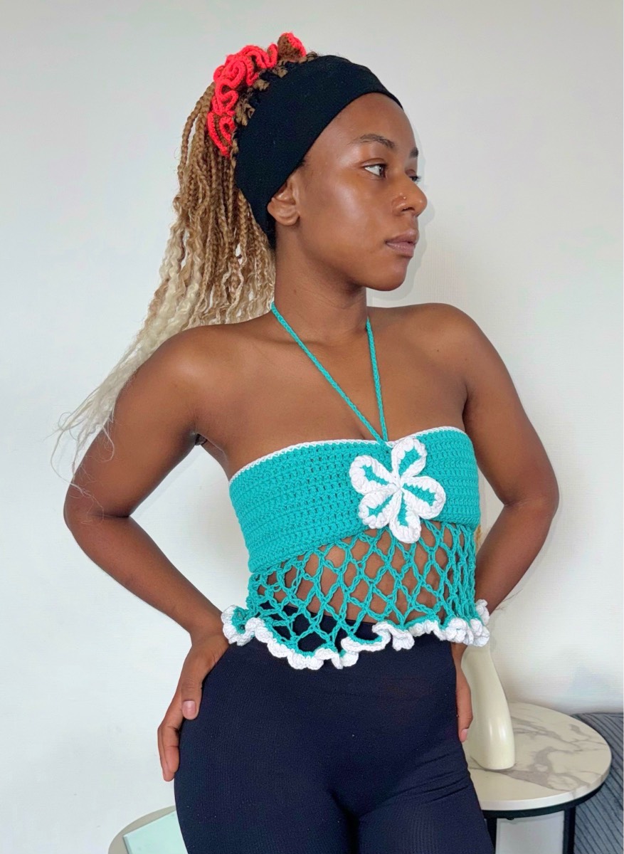 Crotchet summer top