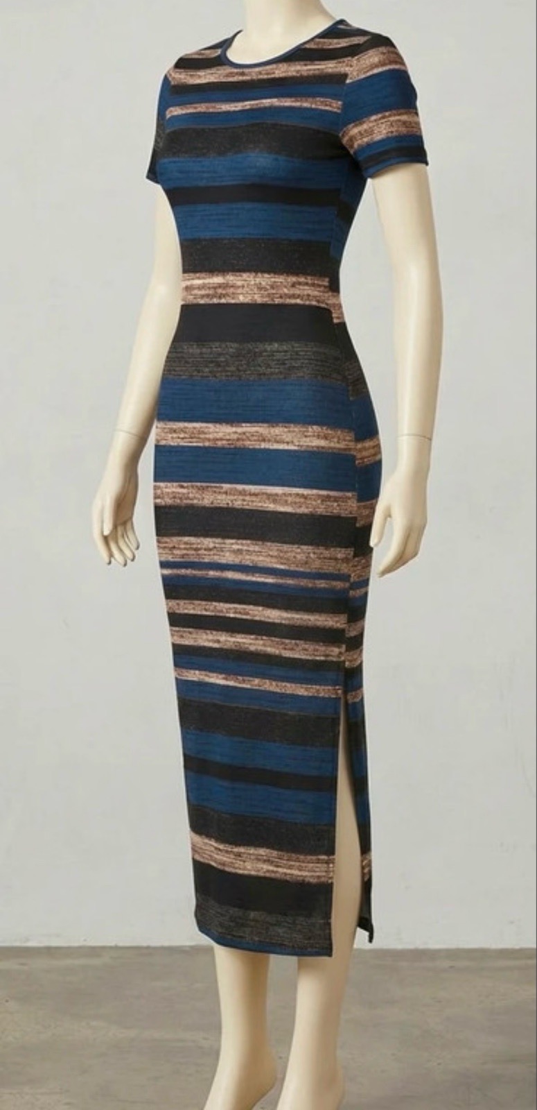 Flattering summer dress with cap sleeves size 10