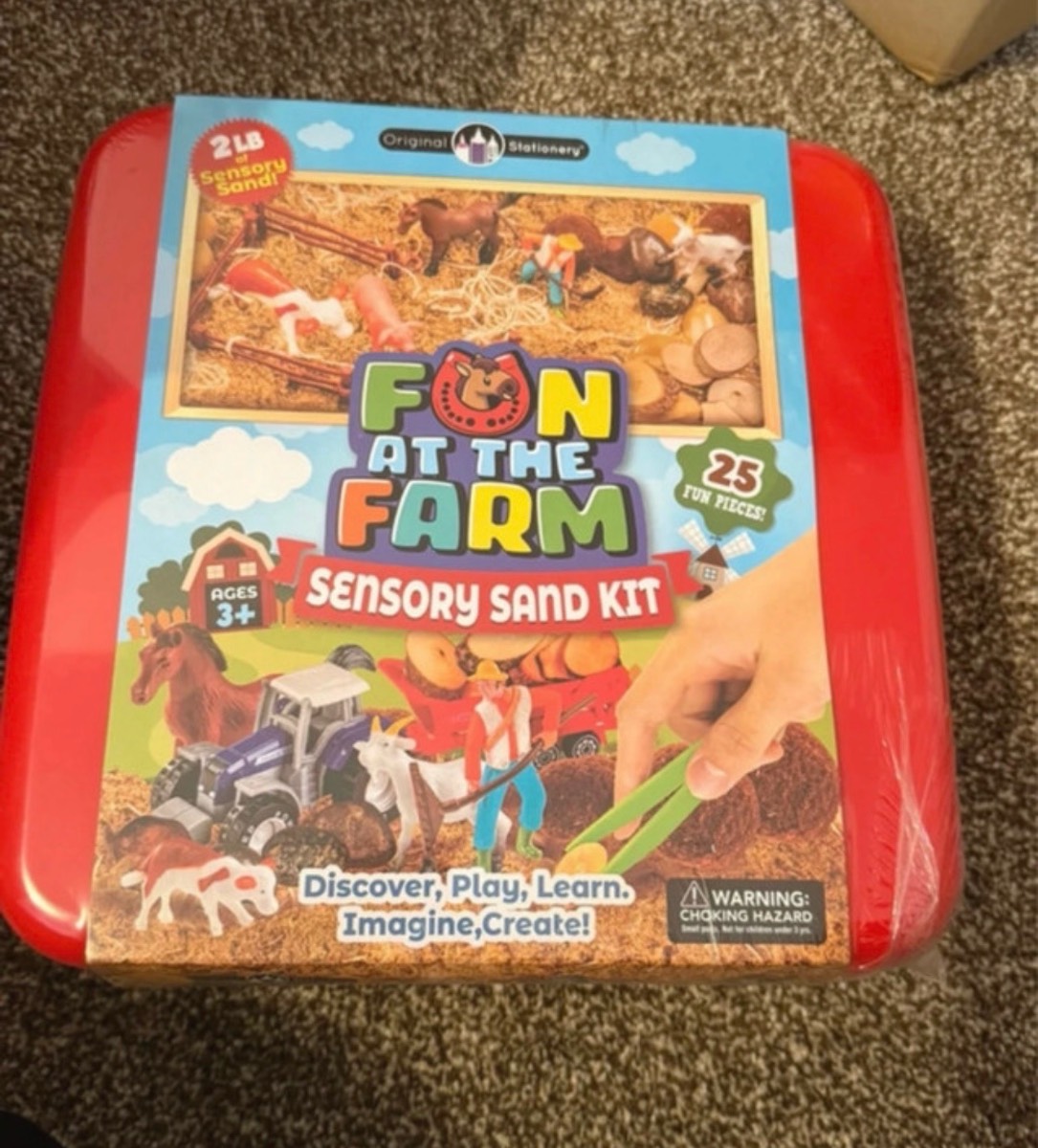 Kids sensory sand kit