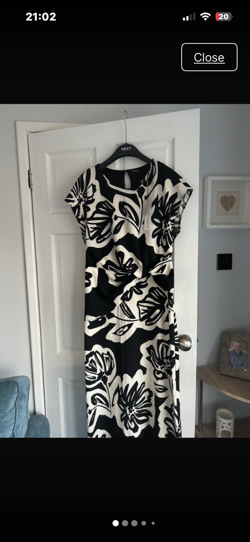 Beautiful Roman maxi dress brand new. Size 14
