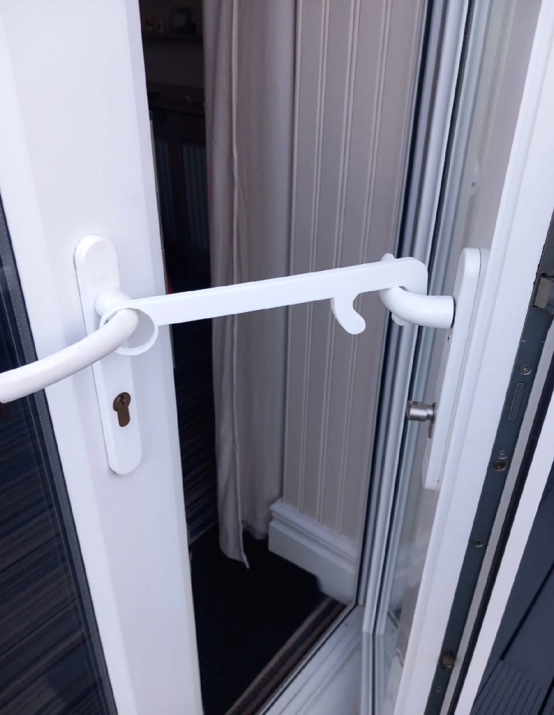 Patio door stop