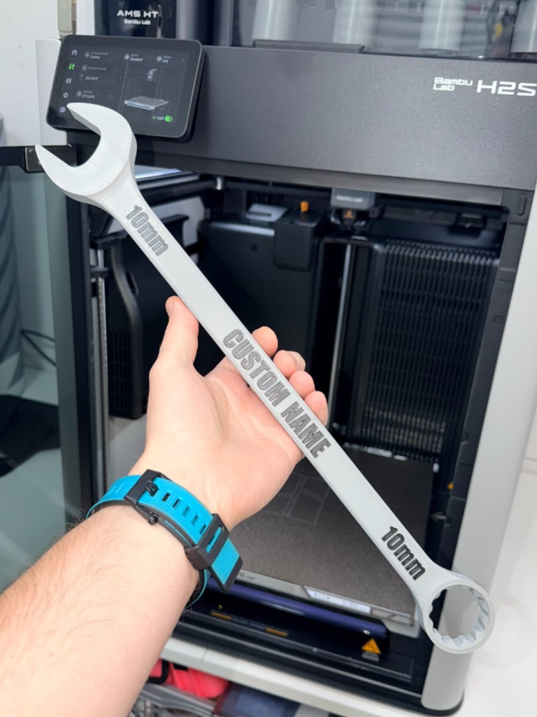 Personalised wrench