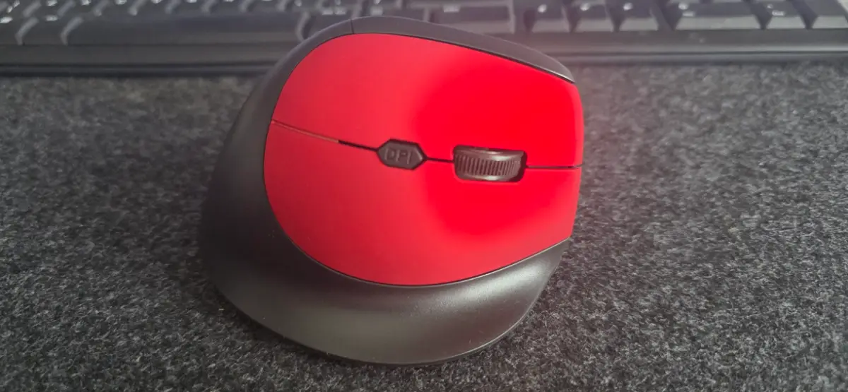 Vertical Mouse Ergonomic 2.4G Mice Wireless Optical Mouse Adjustable 1600DPI