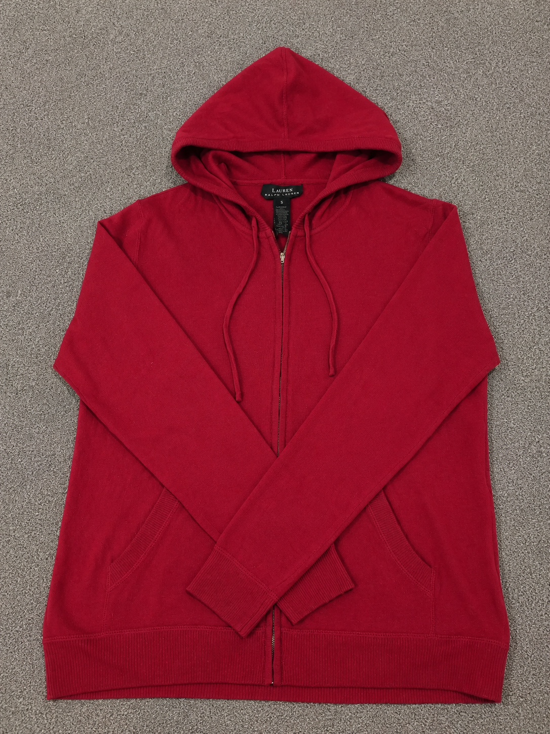 Lauren Ralph Lauren knit full-zip hoodie