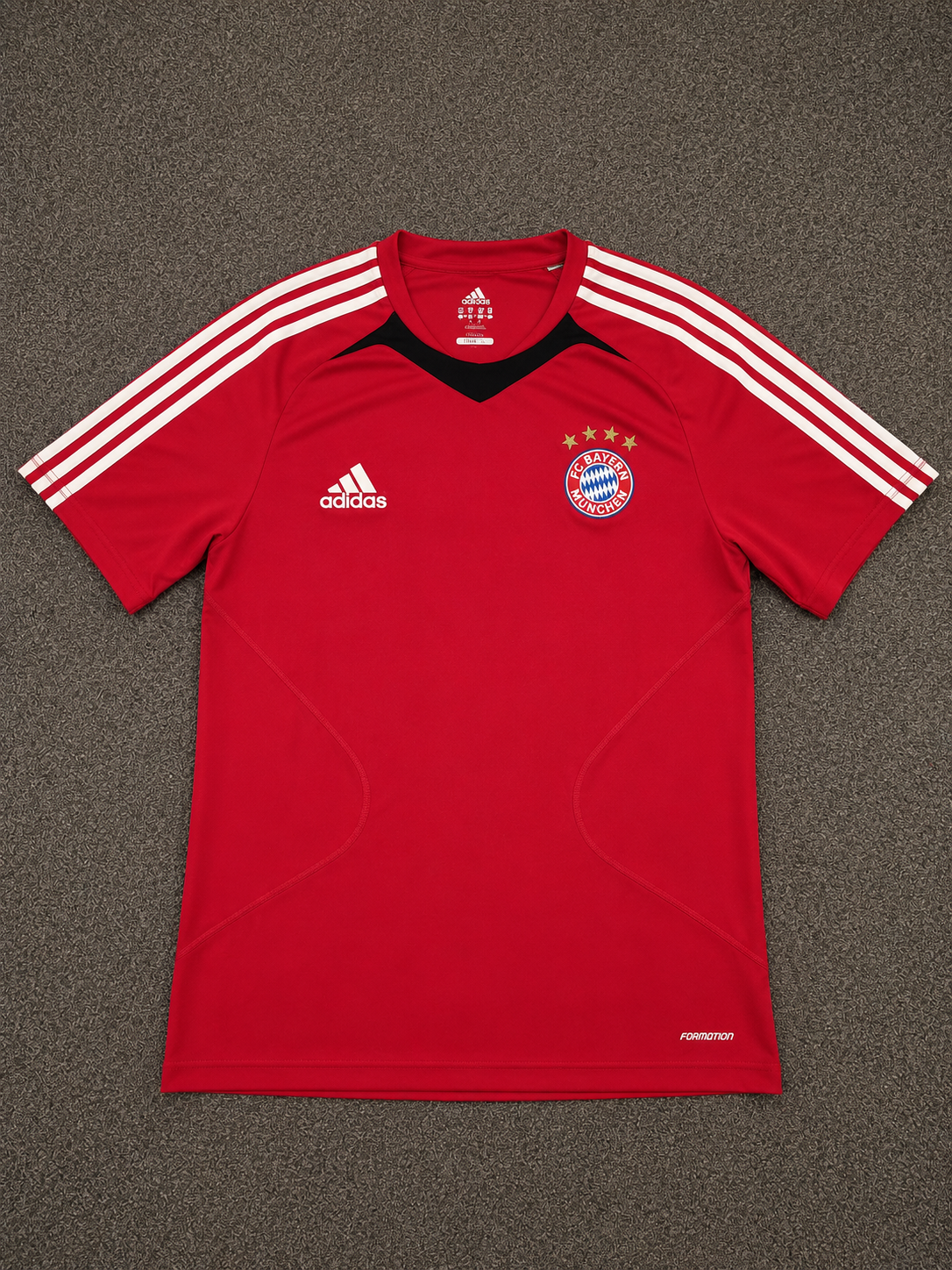 vintage 2010–11 Bayern Munich Adidas Formotion Training Shirt