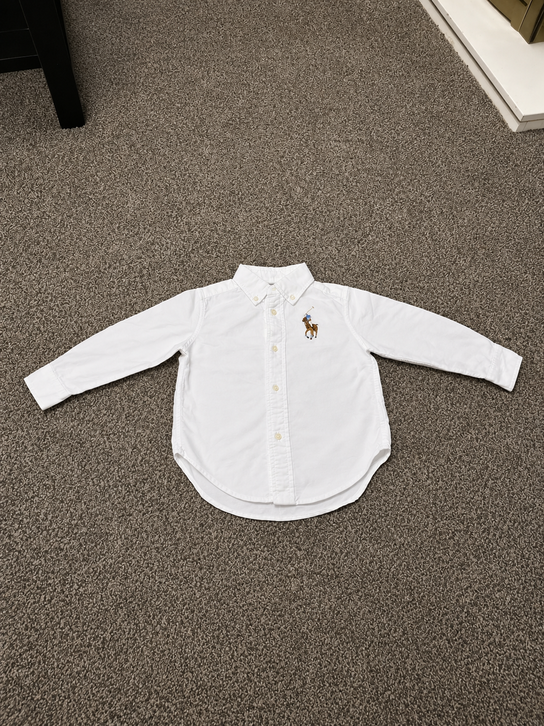 Polo Ralph Lauren Kids' Long Sleeve Big Pony Oxford Shirt