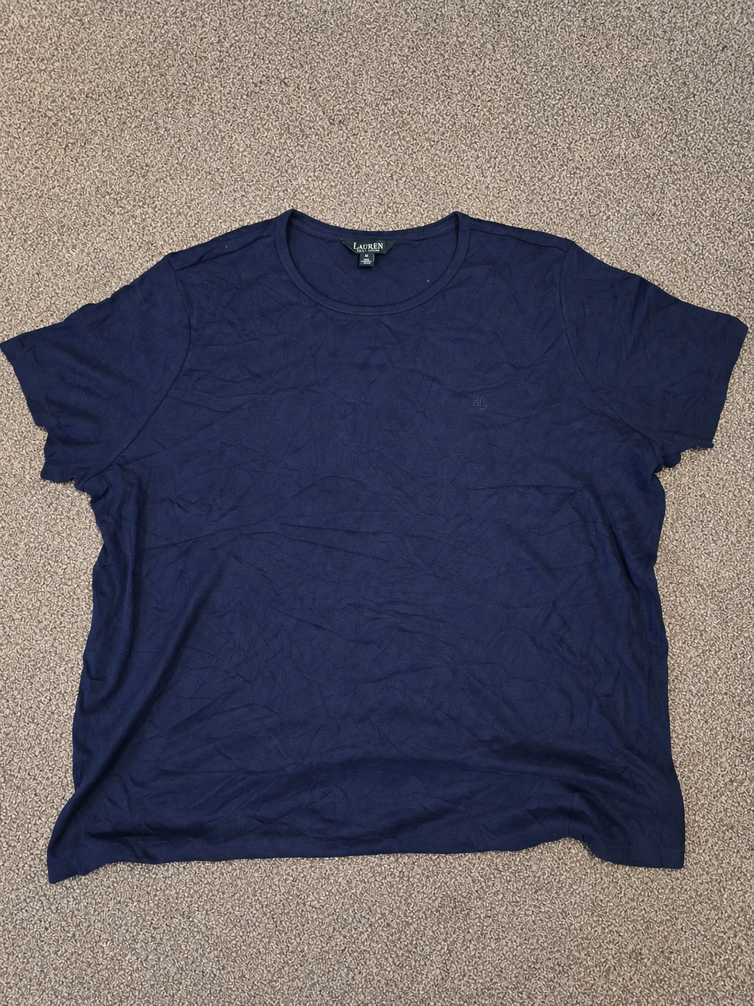 Lauren Ralph Lauren navy crew neck t-shir