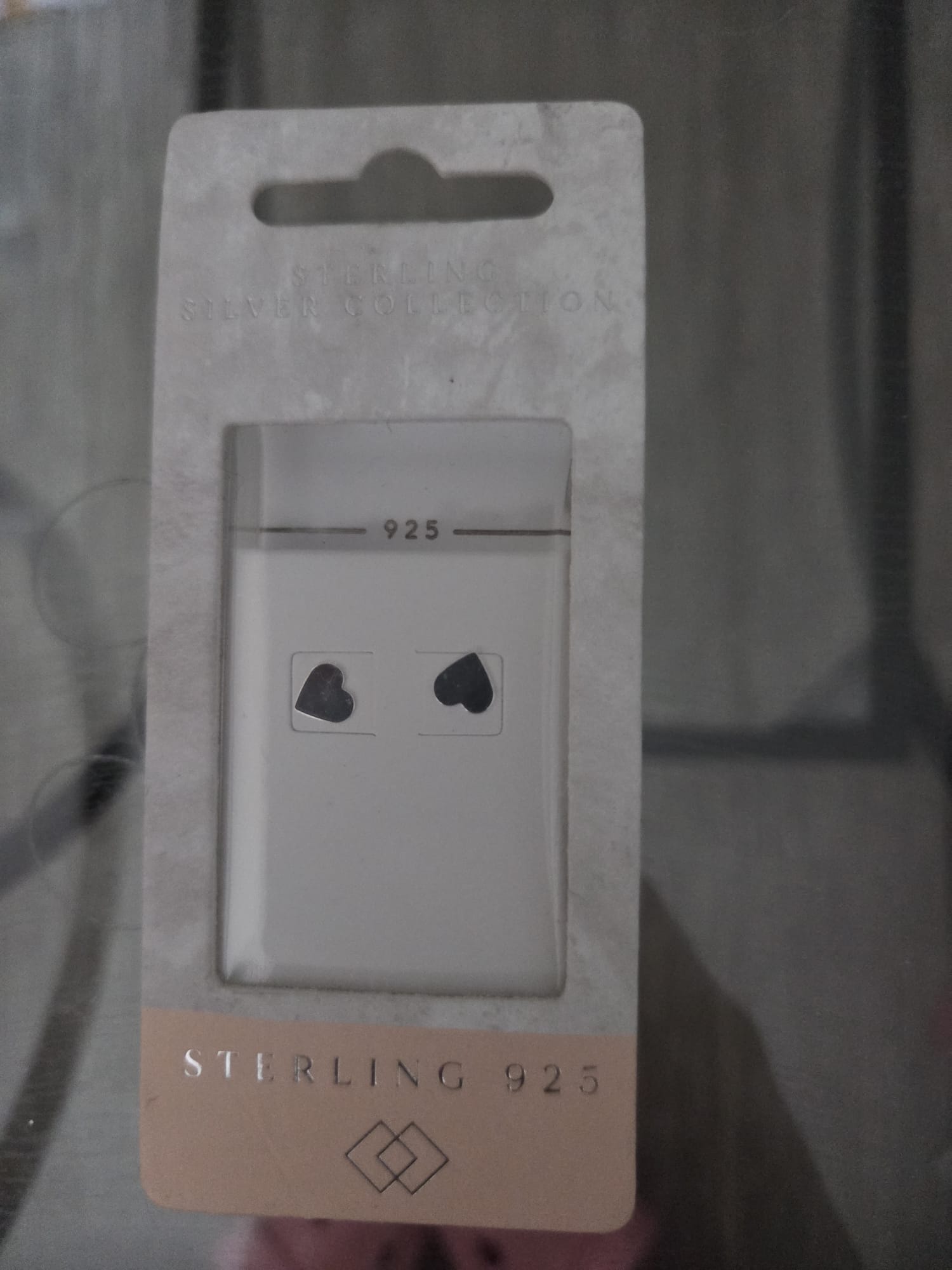 Sterling Silver 925 Heart ❤️ Earrings.