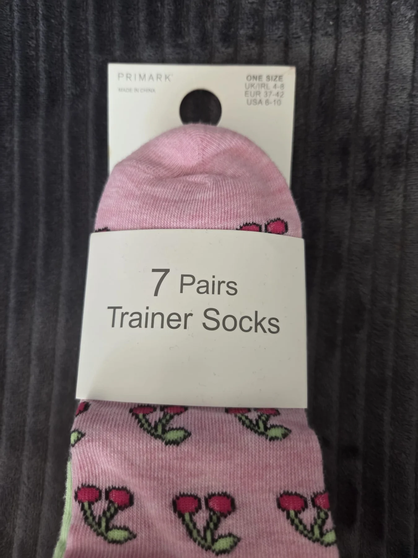 Fruity Trainer Socks.