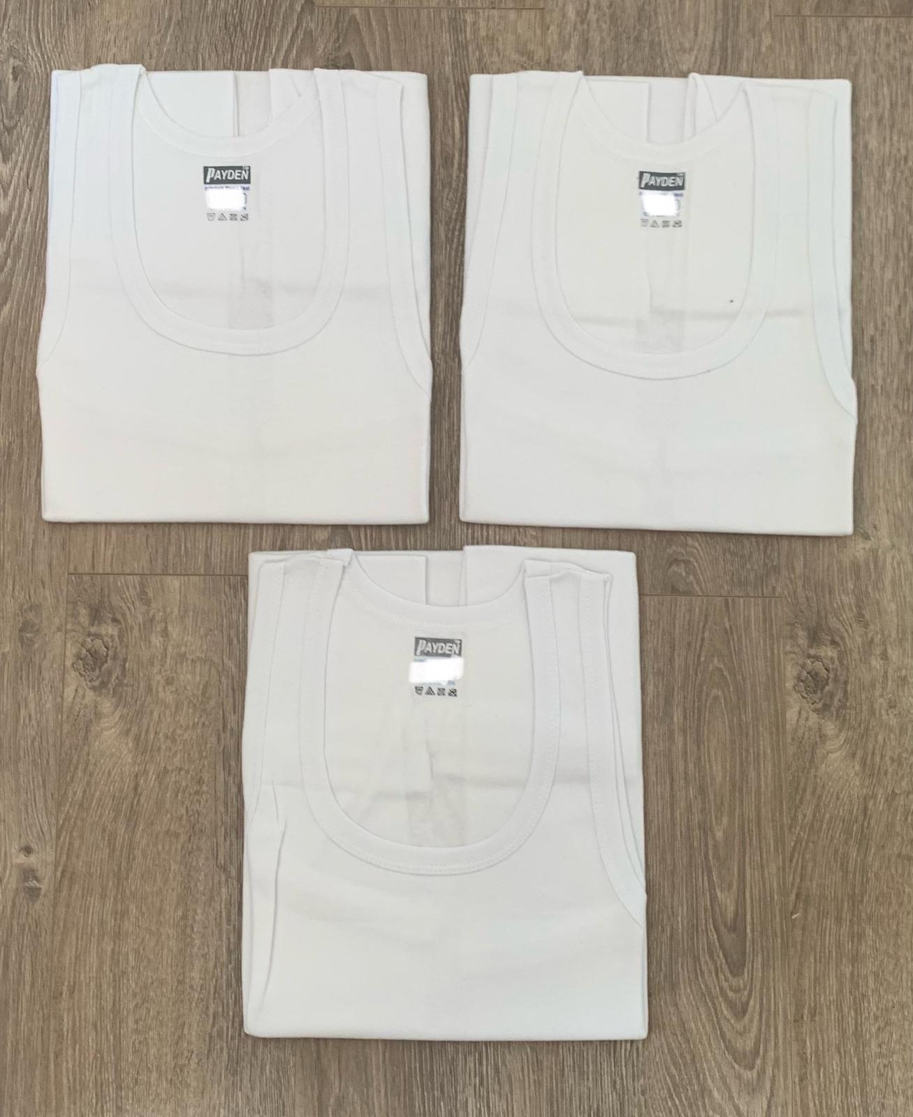 XL Men Payden Vests. 100% Cotton . 3 In A pack, For Everyday