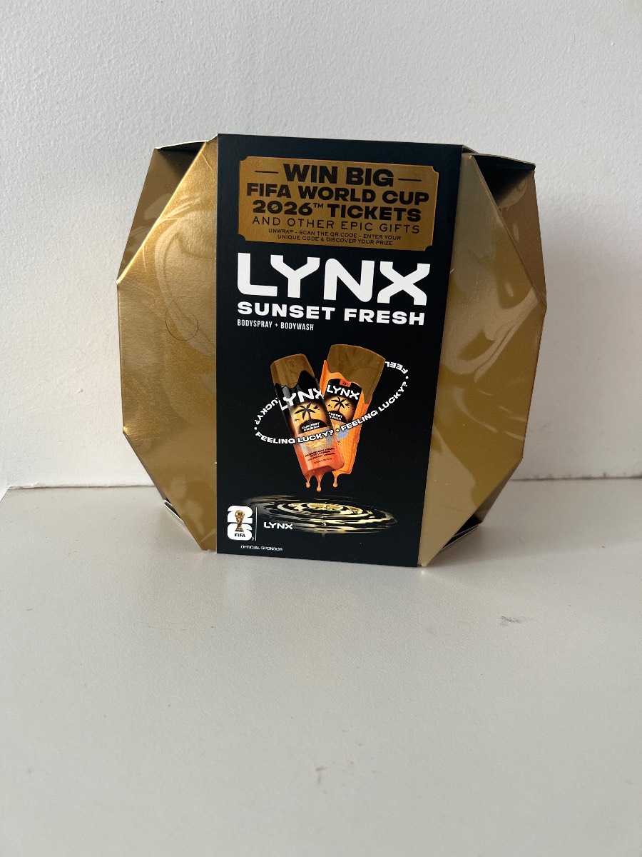 New Lynx for men set. BNWT ( Brand New With tag)