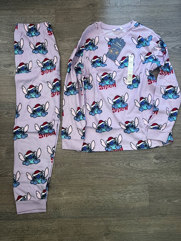 M&S kids pyjamas lilo and stitch. Age 9-10 BNWT comfort snug.