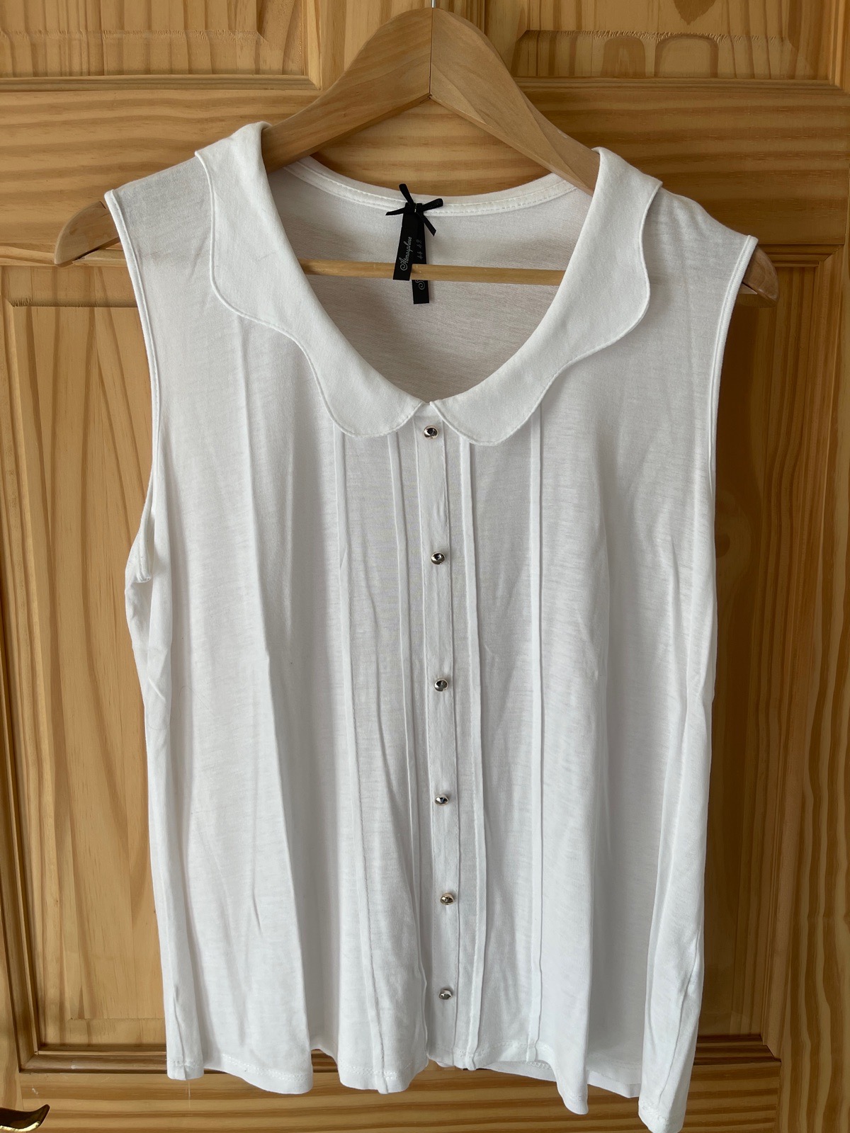 Primark, Atmosphere white short sleeve blouse