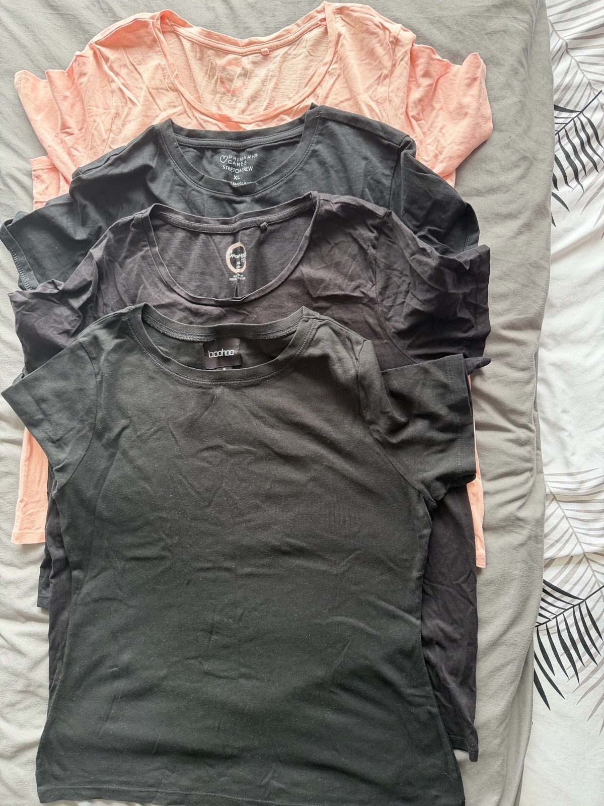 Ladies round neck T shirts x 4