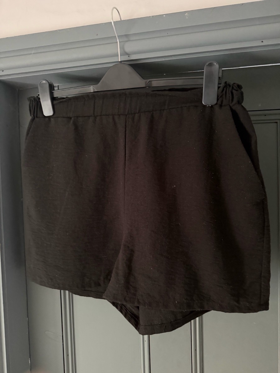 Ladies black shorts