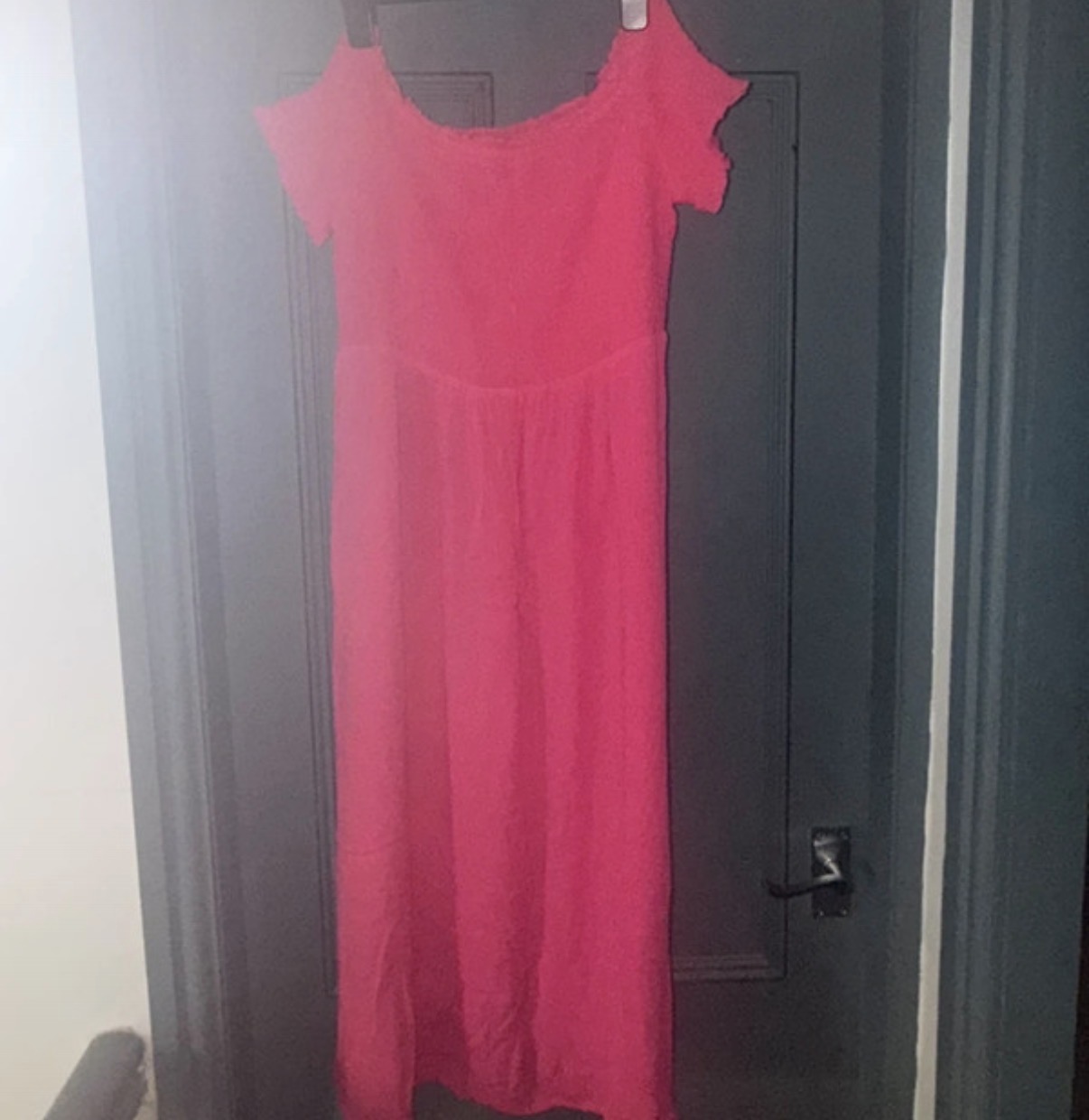 Off shoulder beach cover up /dress