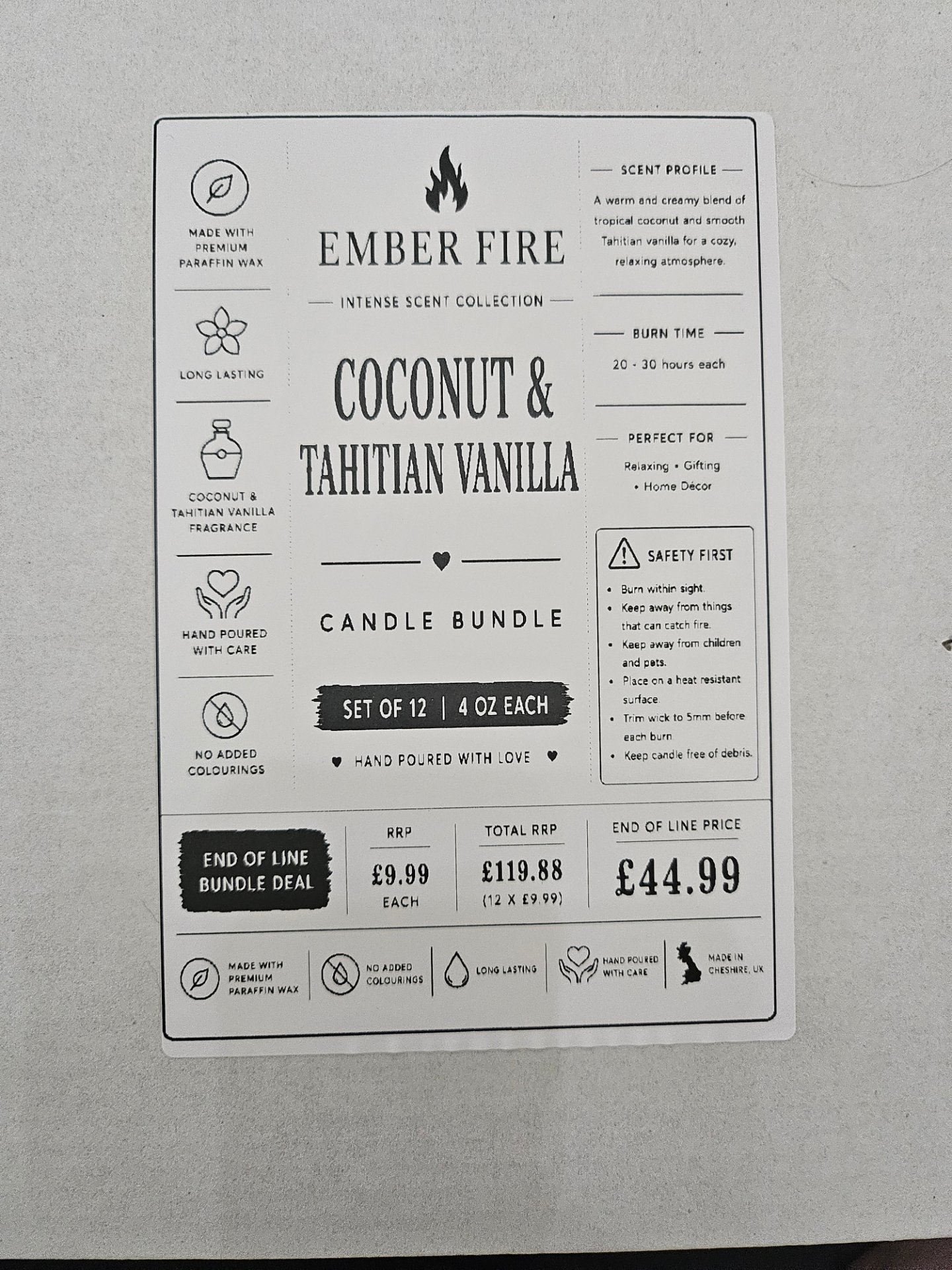Ember Fire Intense Bundle of 12
