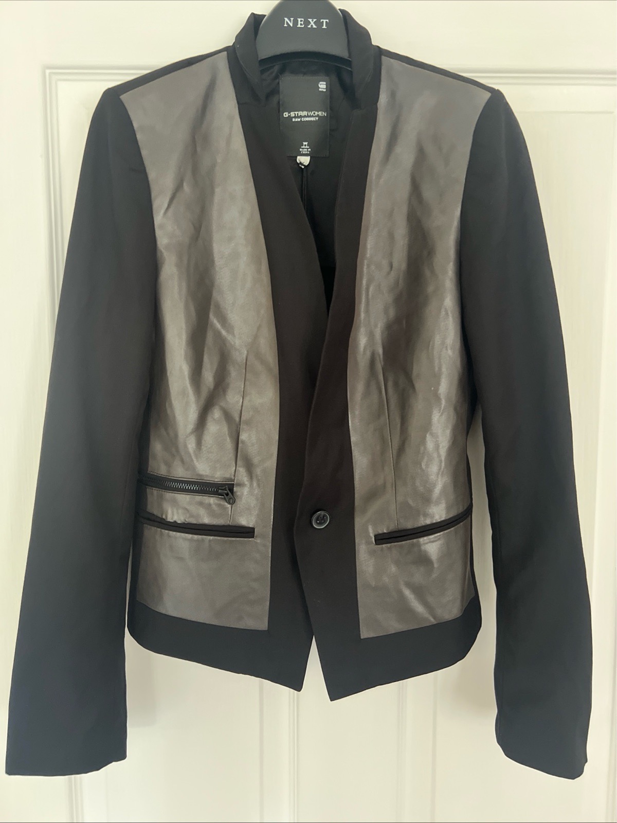 G-Star RAW Numu Blazer in black for women (EU size 36 / UK size 8 / Small) BNWT