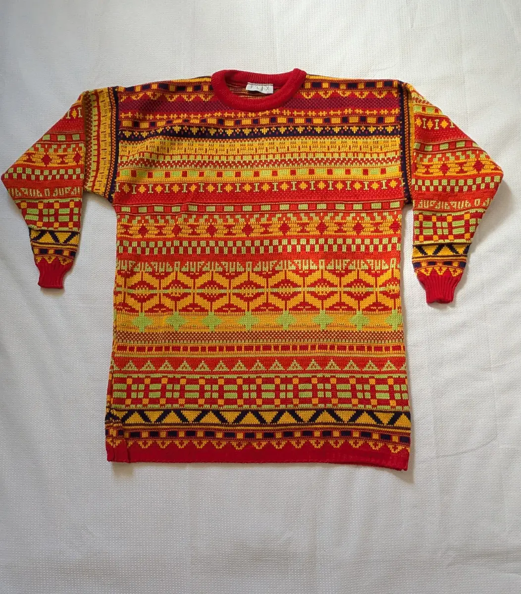 Funky made in UK colourful jumper