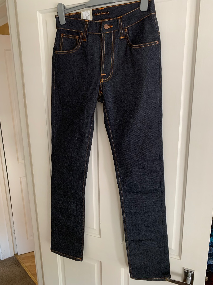 Nudie jeans , tape Ted version , new