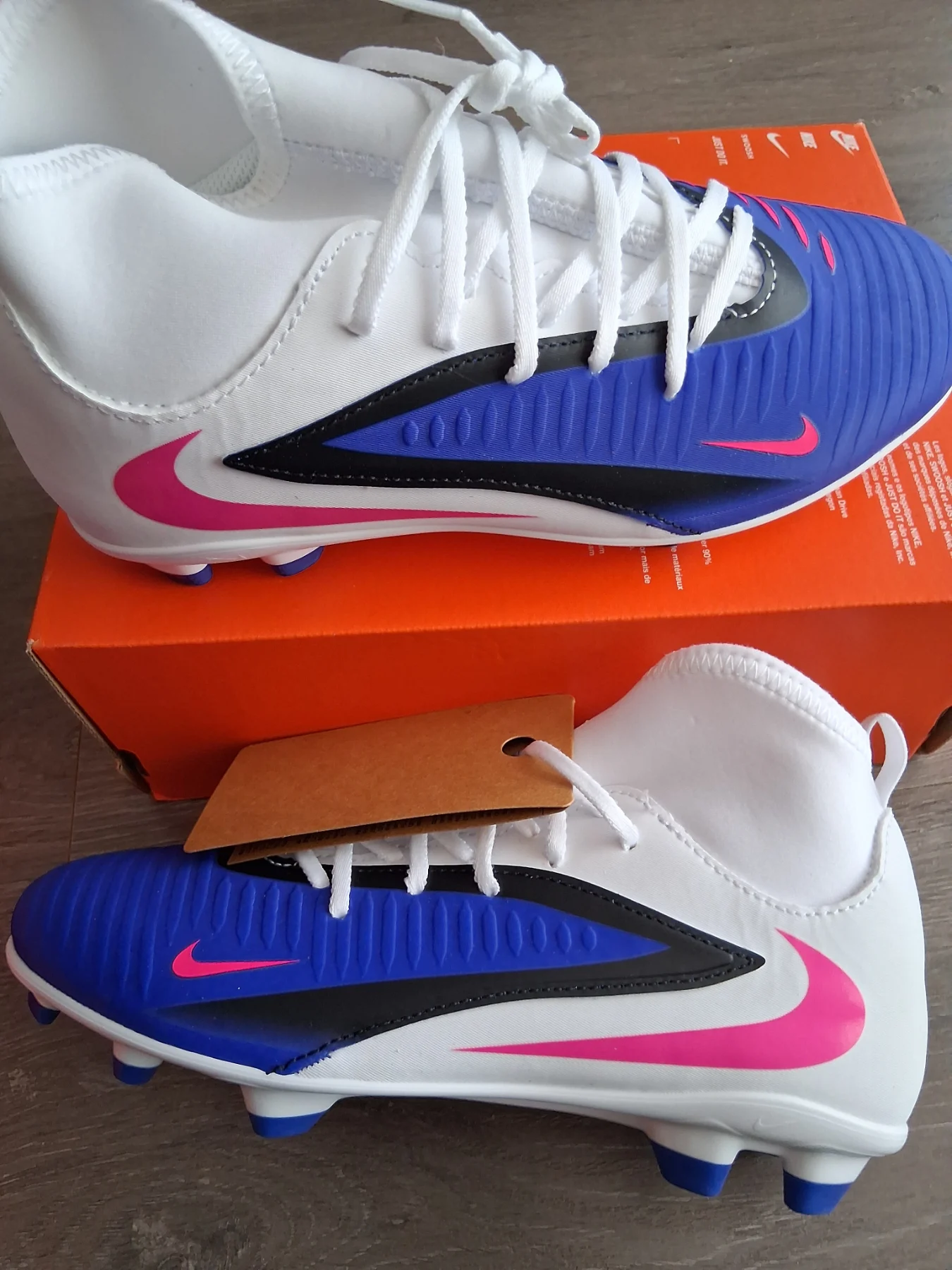 Nike phantom 6 high club football boots size 5.5