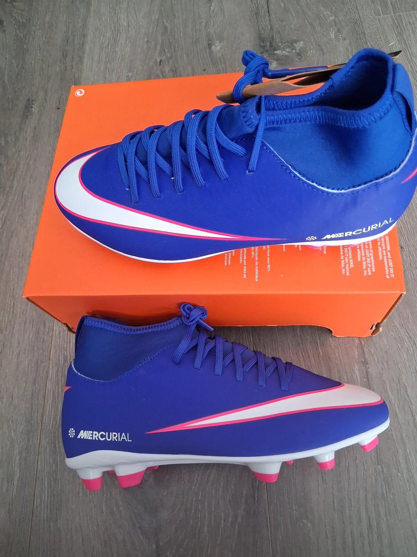 Nike superfly 10 club football boots size 4.5 uk