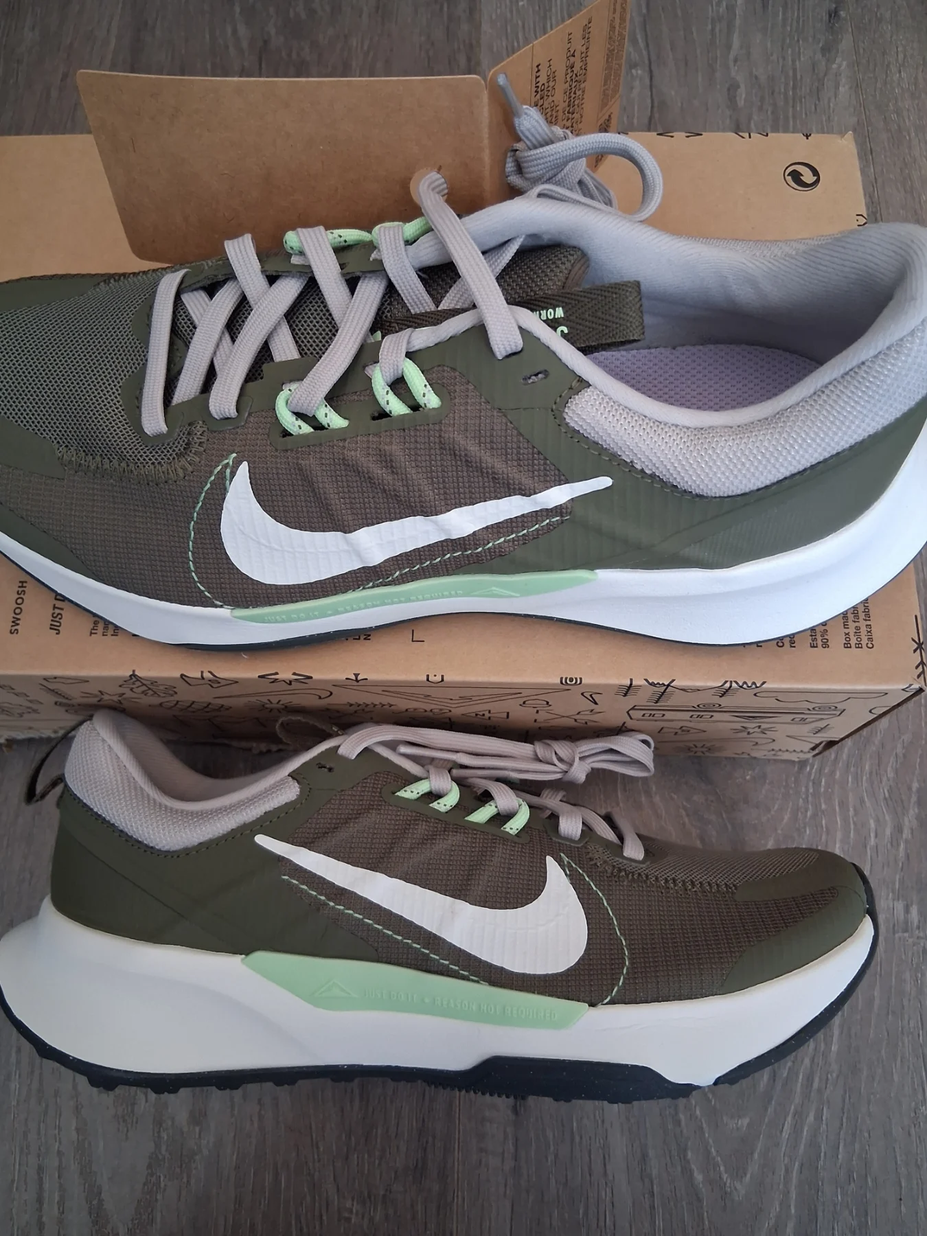 Nike juniper trail trainers size 6 uk
