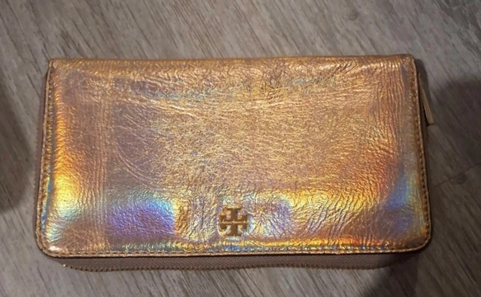 Iridescent Tori Birch purse