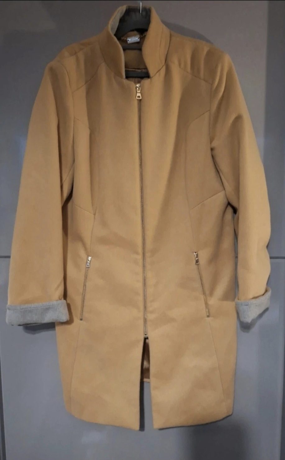 Lovely Mustard Coat Size 16 From Gok At TU