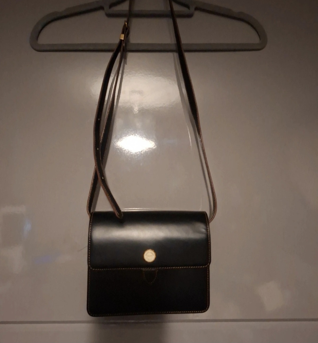 Vintage Marie Claire Leather Cross Body Bag