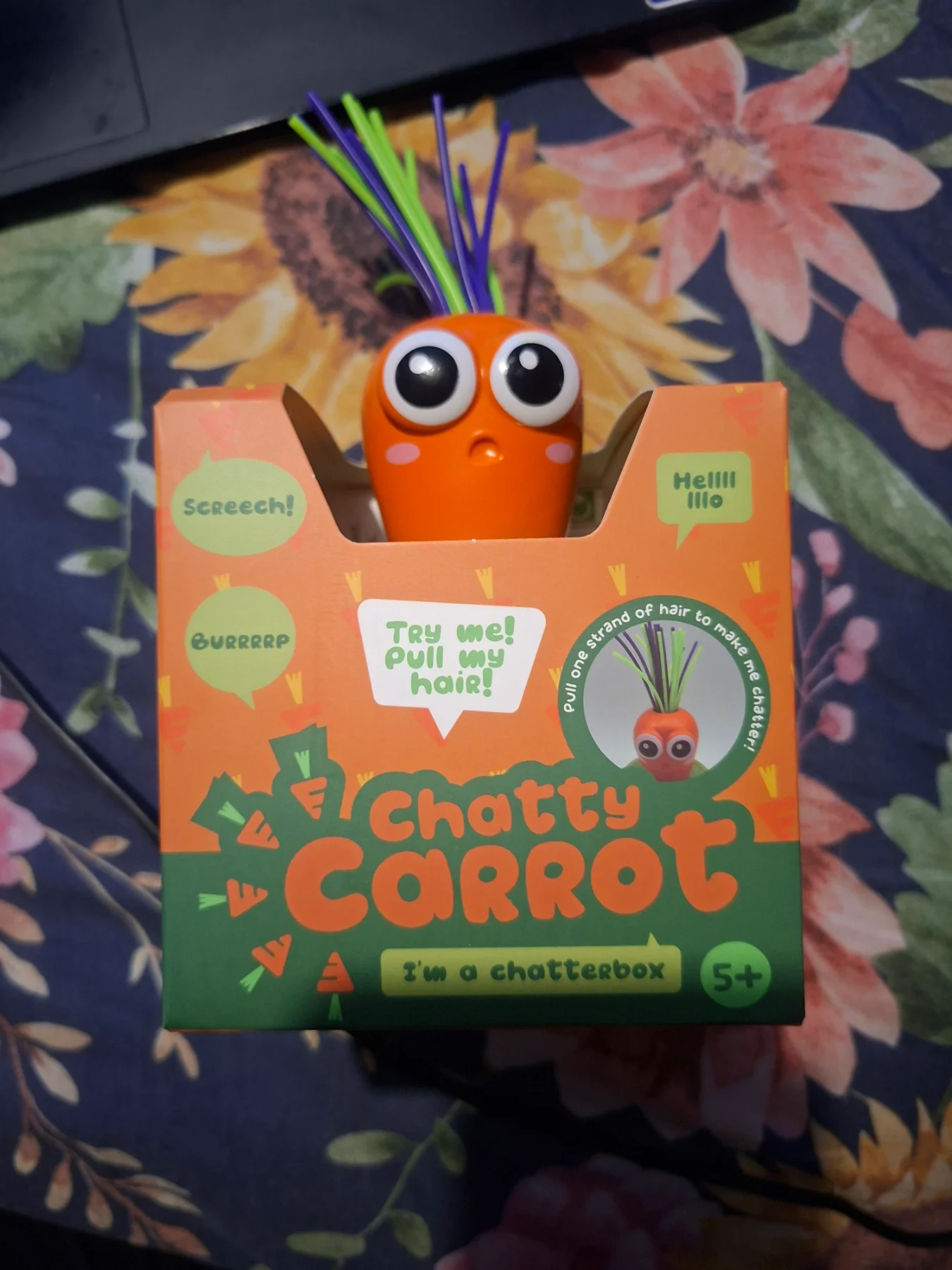 Chatty Carrot kids toy