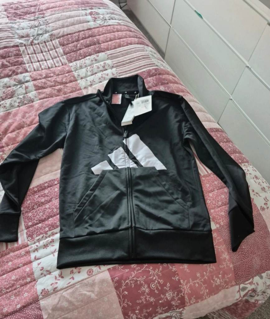 childrens adidas zip up top