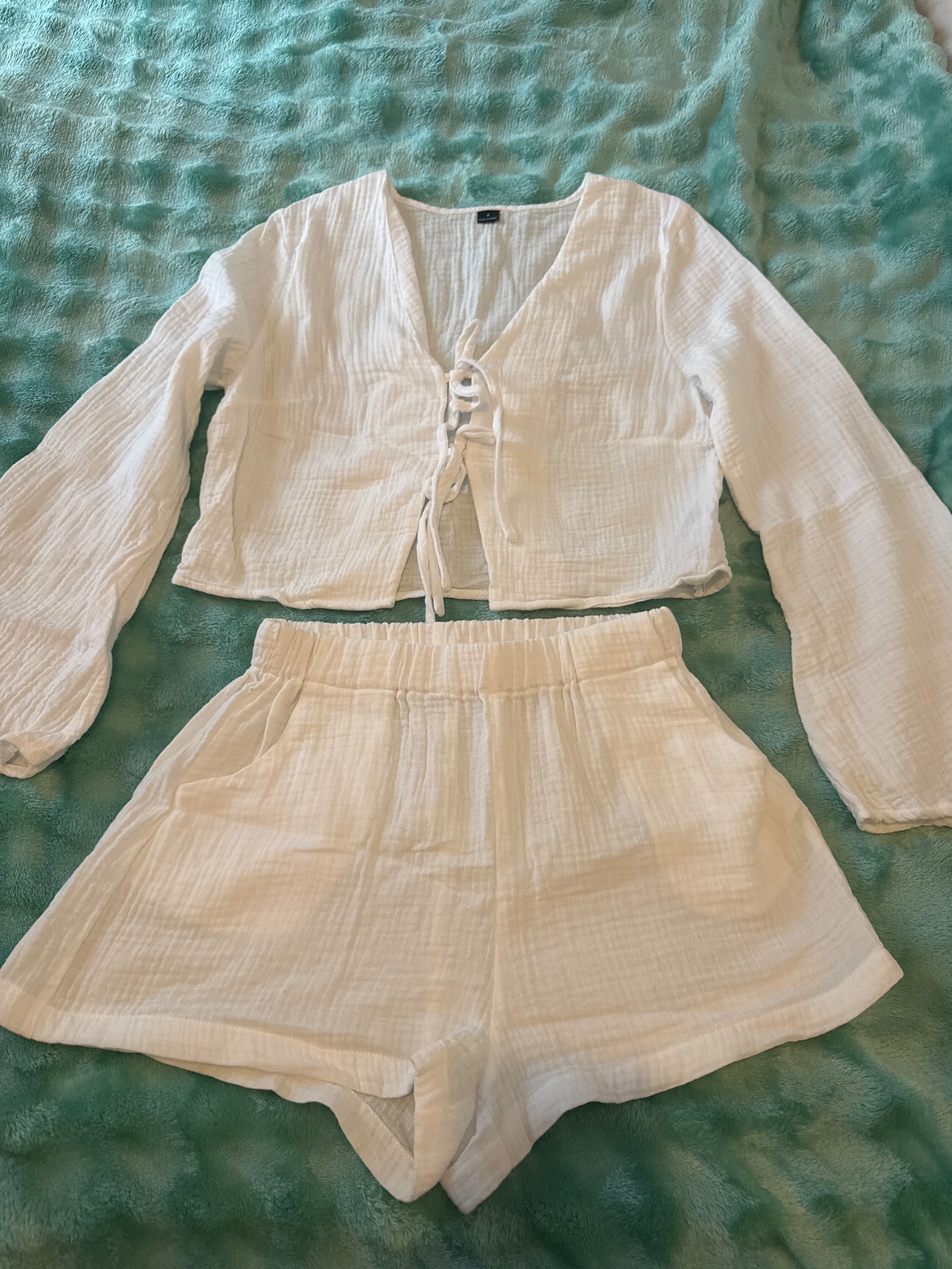 White two piece