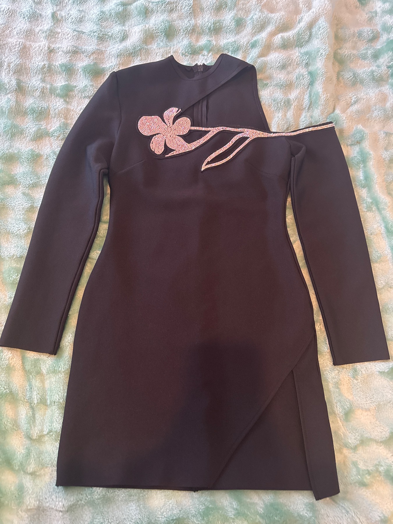 Black bandage dress