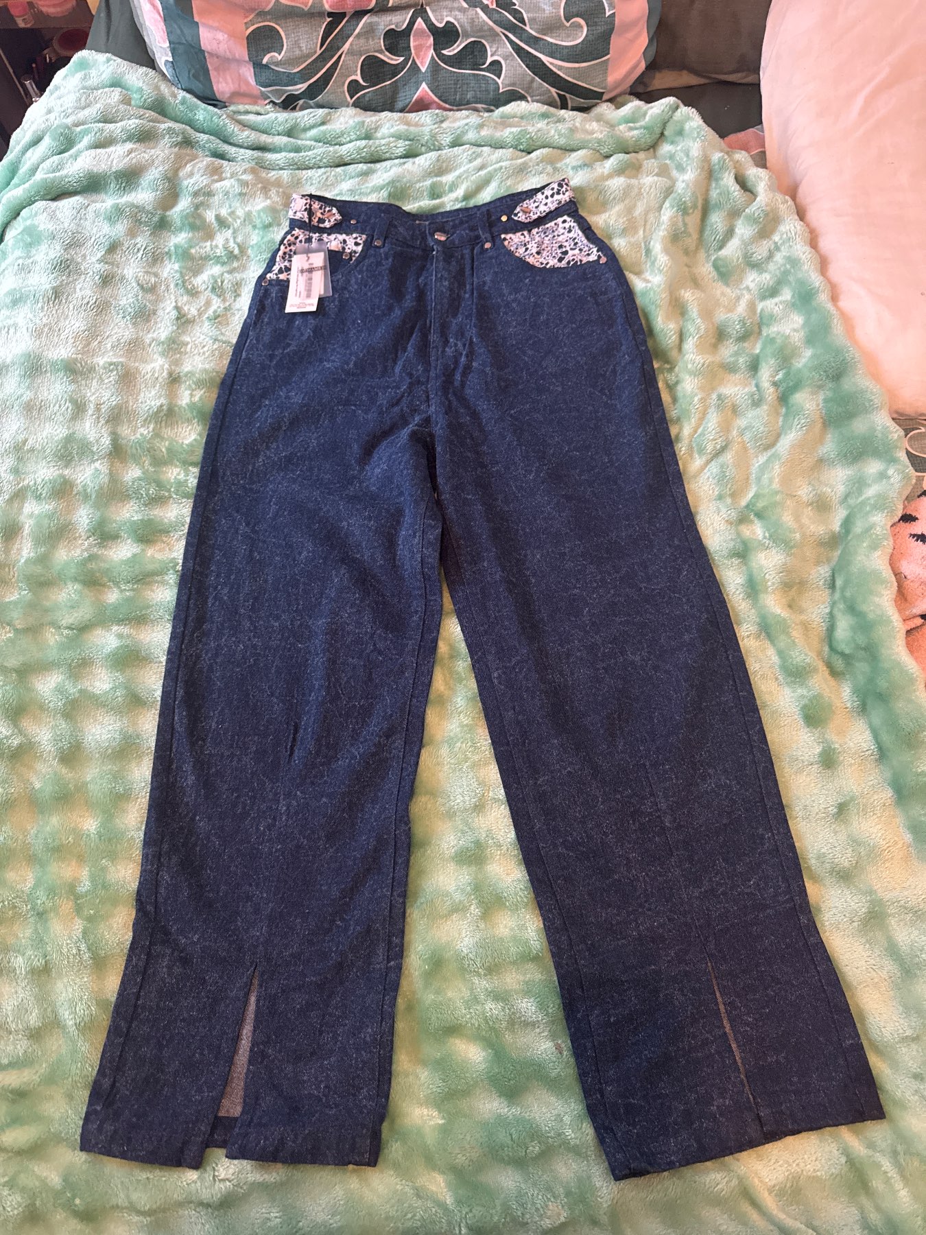 Herman&co blue denim pants