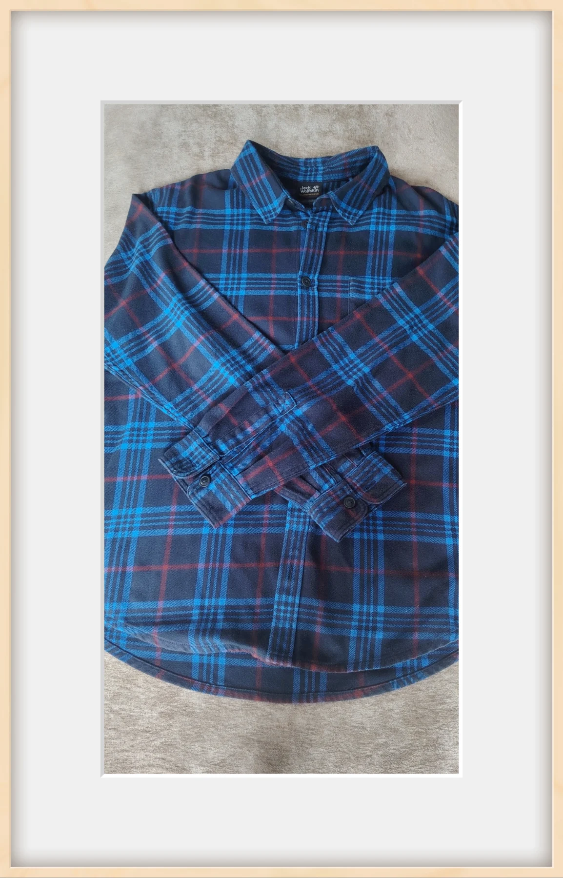 Jack Wolfskin Flannel Check Shirt 🪵