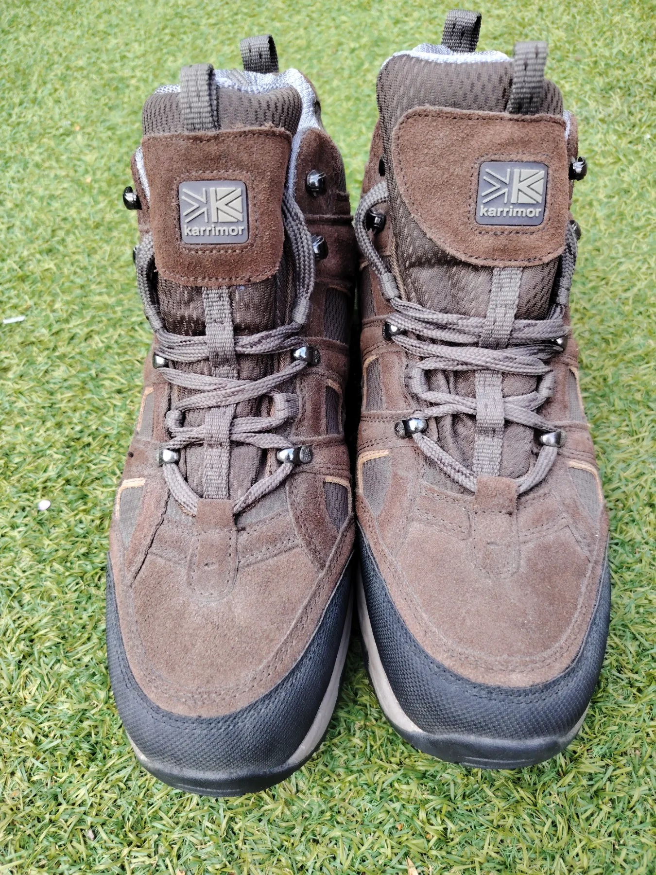 Karrimor Hiking Boots Brown Suede