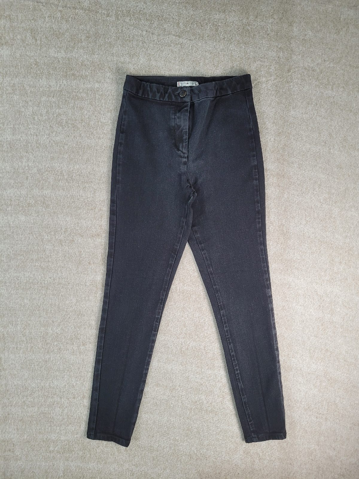 Tommy Hilfiger Jeans Girls Waist 25 Black Trousers Skinny