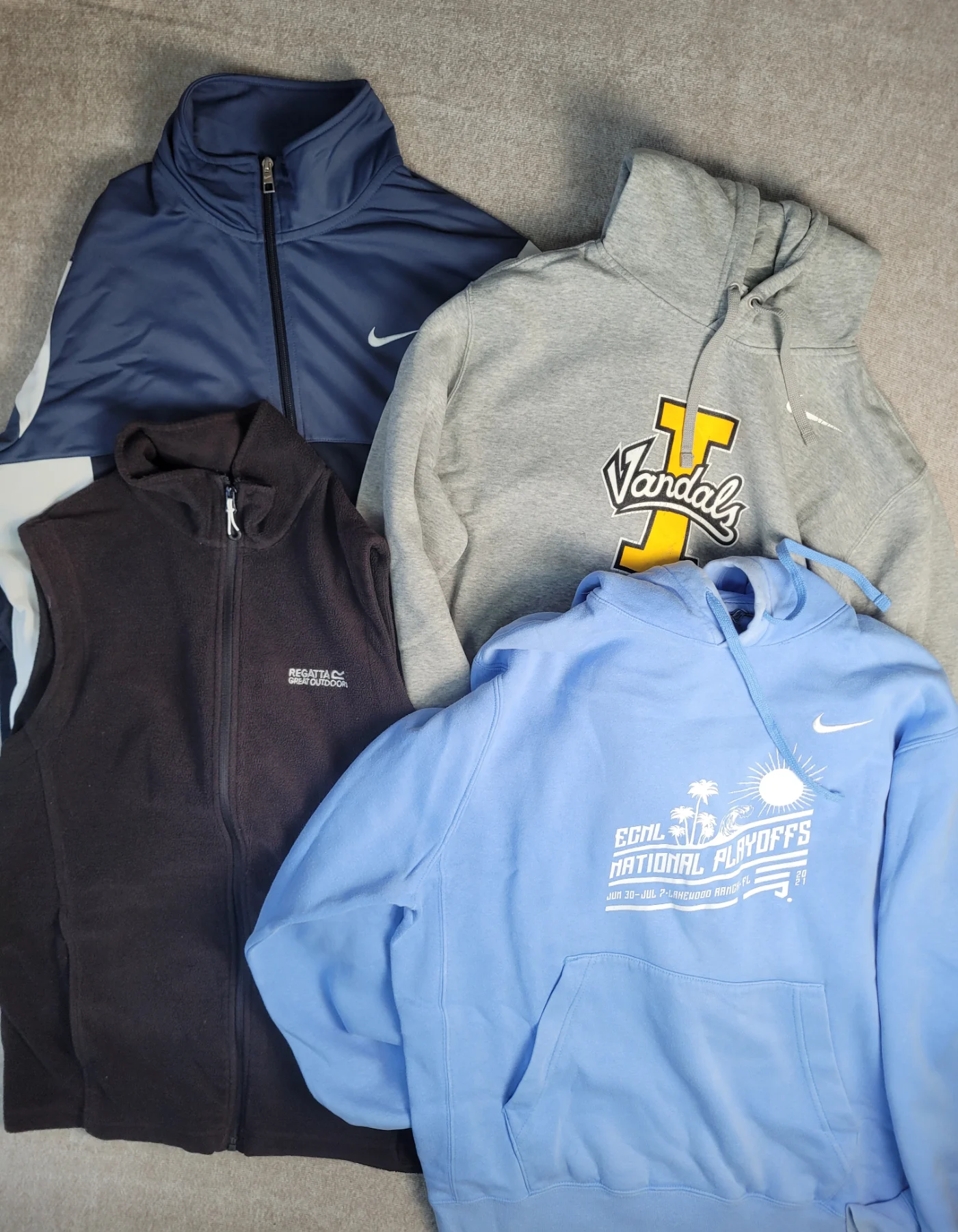Mens Hoodie Gillet Bundle Nike Regatta Black Blue
